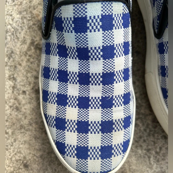 Celine Slip  On Checked Shoes, size 37 - Picture 6 of 14